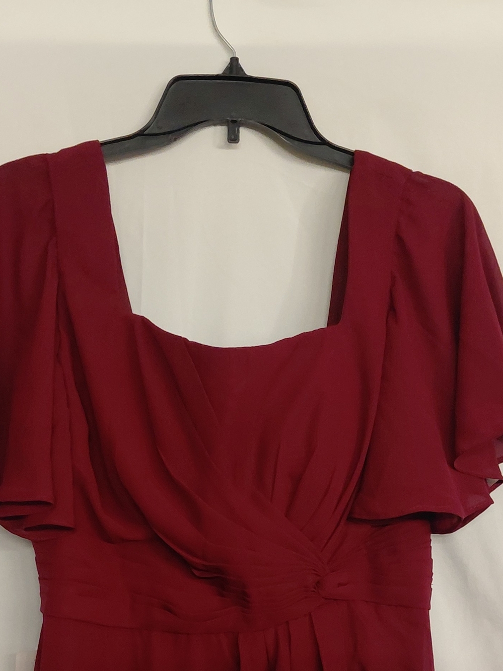 DC Burgundy Prom Dress